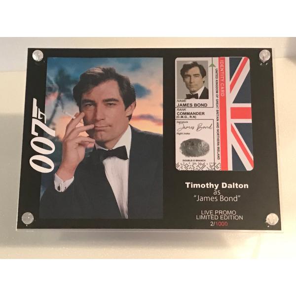 人気映画シリーズ【007/IDカードフレーム】James Bond/ジェームズ・ボンド/ティモシー・ダルトン/Timothy Dalton/コレクション-5
