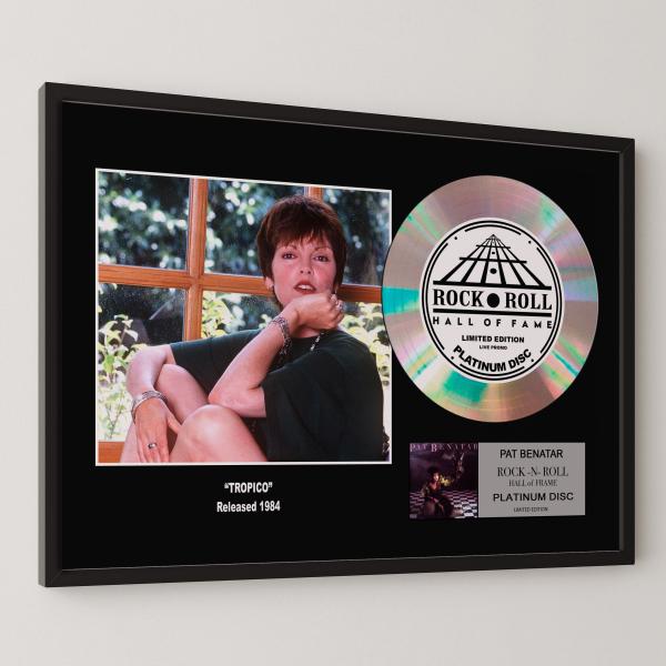 パット・ベネター Pat Benatar トロピコ Tropico platinum disc album プラチナディスク 証明書付 ‐6