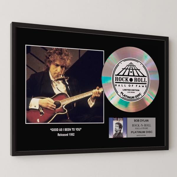 ボブ・ディラン / Bob Dylan / グッド・アズ・アイ・ビーン・トゥ・ユー / platinum disc album / プラチナディスク 証明書付 ‐26