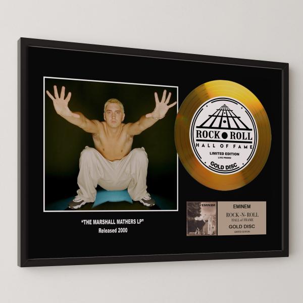 エミネム / Eminem / ザ・マーシャル・マザーズ・LP / gold disc album / 金 ゴールド ディスク 証明書付 ‐3