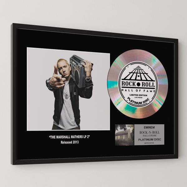エミネム / Eminem / ザ・マーシャル・マザーズ・LP2 / platinum disc album / プラチナディスク 証明書付 ‐8