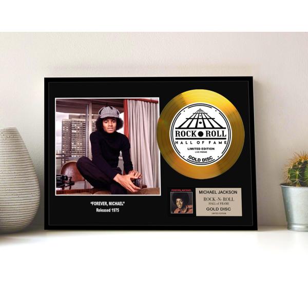�}�C�P���E�W���N�\�� / Michael Jackson / �t�H�[�G���@�[�E�}�C�P�� / gold disc album / �� �S�[���h �f�B�X�N �ؖ����t �]4 ���i�摜