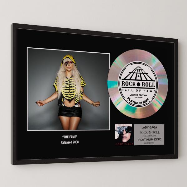レディー・ガガ Lady Gaga ザ・フェイム The Fame platinum disc album