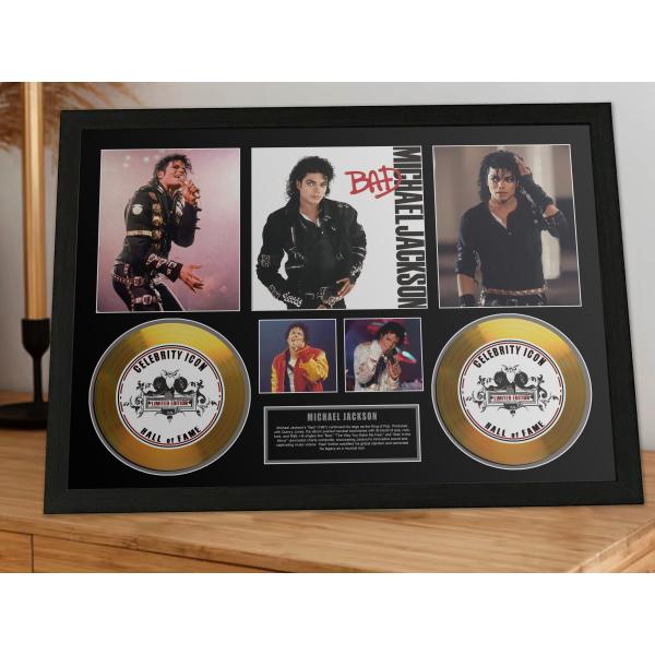 �y �}�C�P���E�W���N�\�� / Michael Jackson �z�w Bad / �o�b�h �x �������r���A �S�[���h�f�B�X�N �A���o�� �t���[�� / �ؖ����t��-2 ���i�摜