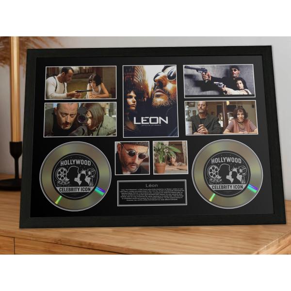 【 レオン / Leon 】セレブリティー アイコン メモラビリア フレーム 映画 ハリウッド / 証明書付き-1