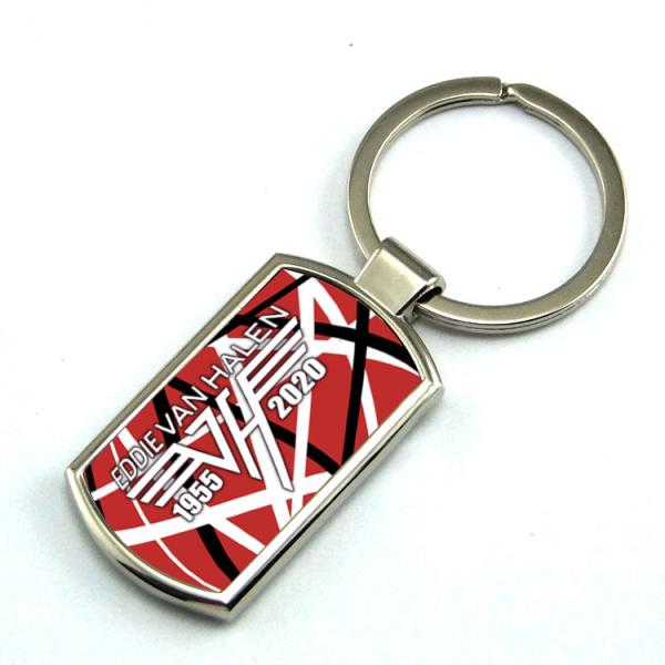 Metal Keychain/キーホルダー/メタル/キーチェーン/リング/Edward Van Halen/エドワード・ヴァン・ヘイレン/エディ/ギター/ロックバンド11