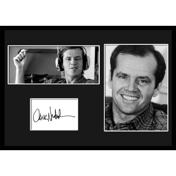 10種類!Jack Nicholson/ジャック・ニコルソン/サインプリント&証明書