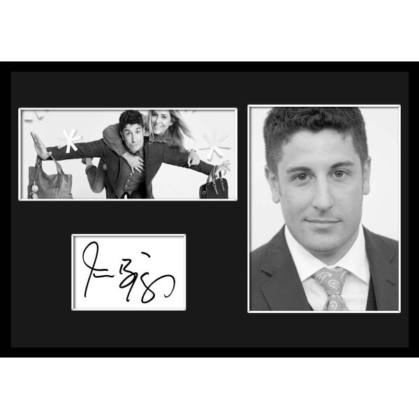 10種類!Jason Biggs/ジェイソン・ビッグス/サインプリント&amp;証明書付きフレーム/BW/モノクロ/ディスプレイ (3-3W)