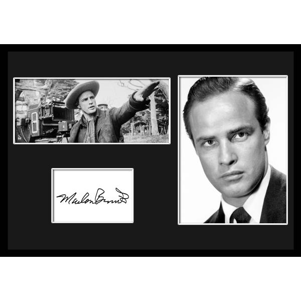 10種類!Marlon Brando/マーロン・ブランド/サインプリント&証明