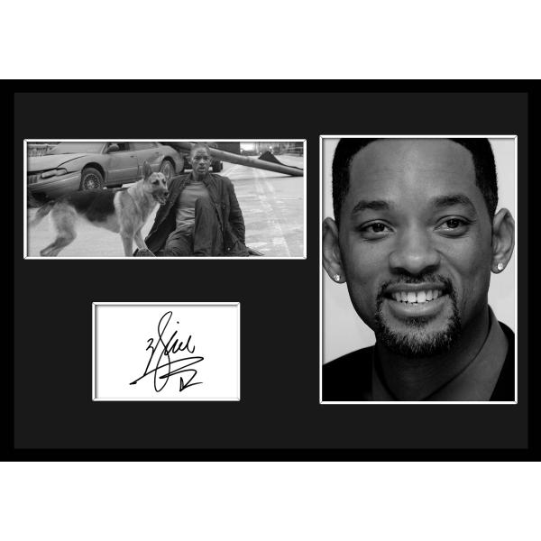 10種類!Will Smith/ウィル・スミス/サインプリント&amp;証明書付きフレーム/BW/モノクロ/ディスプレイ (1-3W)