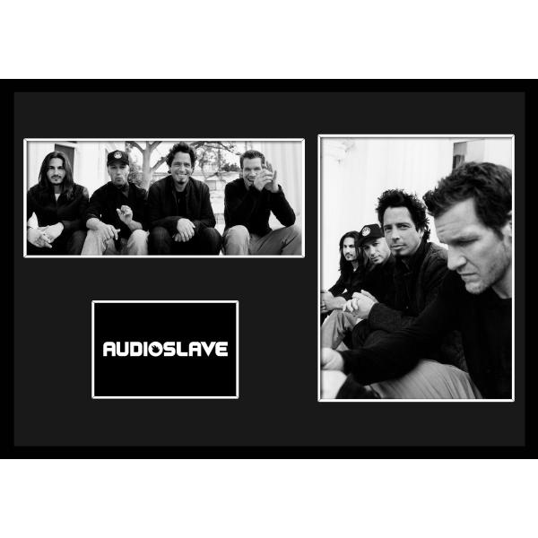 5種類!Audioslave/オーディオスレイヴ/ROCK/ロックバンドグループ/証明書付きフレーム/BW/モノクロ/ディスプレイ (2-3W)