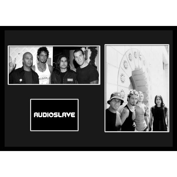 5種類!Audioslave/オーディオスレイヴ/ROCK/ロックバンドグループ/証明書付きフレーム/BW/モノクロ/ディスプレイ (5-3W)