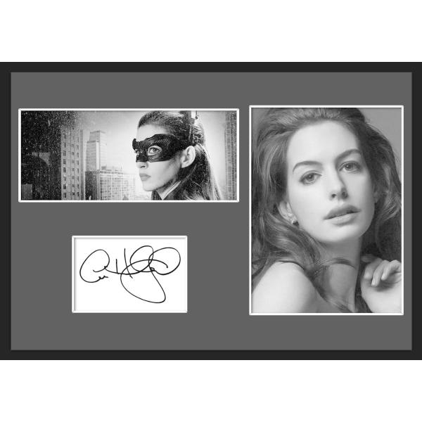 10種類!Anne Hathaway/アン・ハサウェイ/サインプリント&証明書