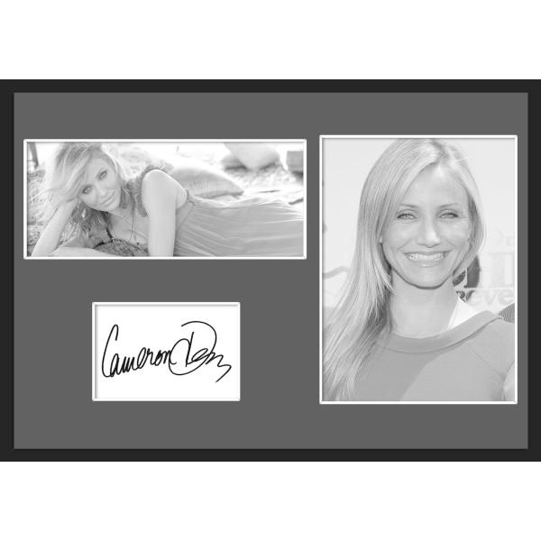 キャメロンディアス 直筆サイン 保証書付 映画 写真 額縁付 Cameron Diaz キャメロン ディアス 直筆サイン PHOTO