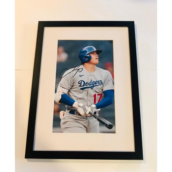 MLB ロサンゼルス・ドジャース 大谷翔平 サイン プリント