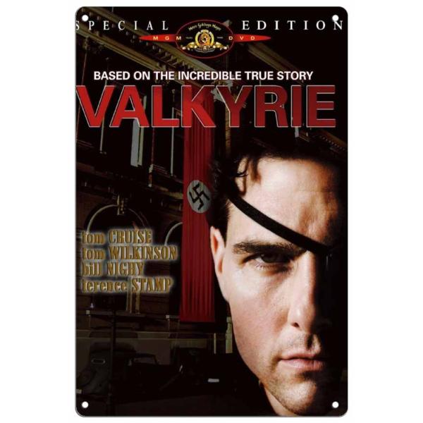 映画【トム・クルーズ/Tom Cruise】ザ・マミー / 呪われた砂漠の王女 / The Mummy メタルプレート ブリキ看板 サビ風なし -24