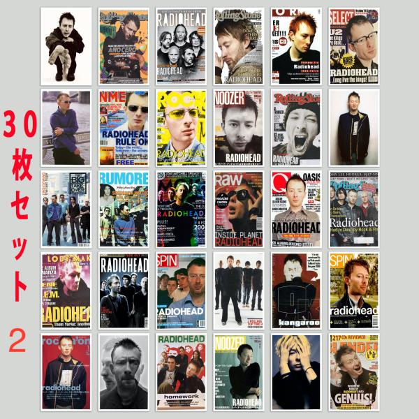 Radiohead アナログレコードまとめ売り　限定ステッカー付き cny1_ministicker-90