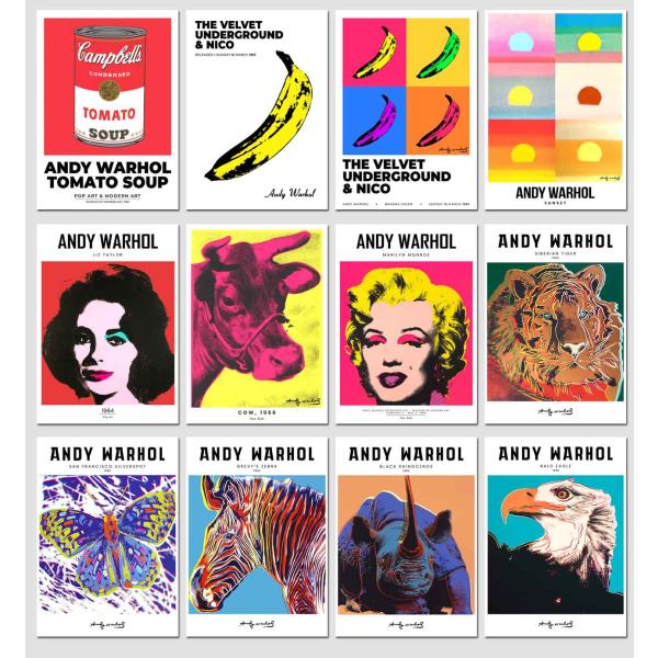 アンディ・ウォーホル★正規★80sビンテージ★ポストカード★ポップアート★15枚 ANDY WARHOL VINTAGE 1989 RARE POP ART POSTCARDS AW