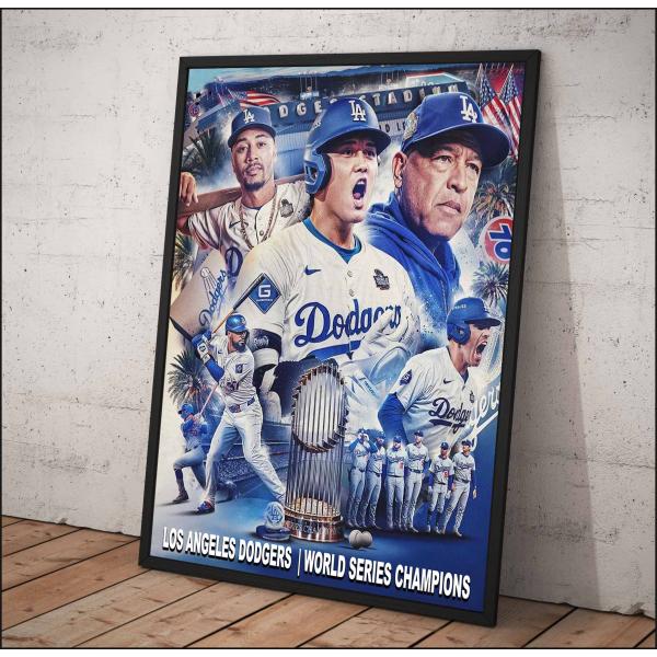 裕介 ドジャース大谷翔平 MVP！A3サイズポスターフレーム付き⑤セット 祝ドジャース大谷翔平 2024年MVP獲得！A3サイズポスターフレーム