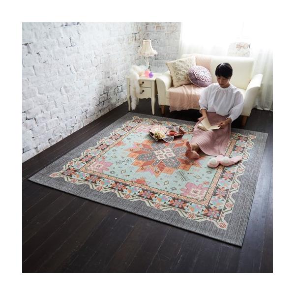 うねる プロトタイプ であること おしゃれ ラグ 洗える N Printcolor Jp