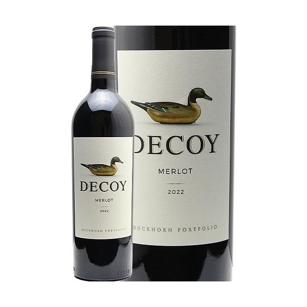 現在のヴィンテージは2023年です。産地 : アメリカ ＞ カリフォルニア生産者 : デコイ（ダックホーン）品種 : メルロー80%、カベルネ・ソーヴィニヨン18%、カベルネ・フラン2%味わい : 辛口ボディ : ミディアムボディ英字 : ...