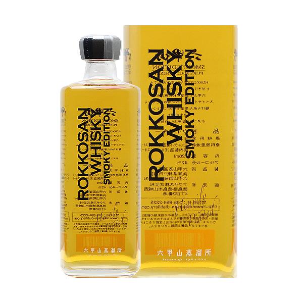 六甲山 ピュアモルトウイスキースモーキーエディション42° 720ml 2本 六甲山 ピュアモルトウイスキー スモーキーエディション 720ml 42