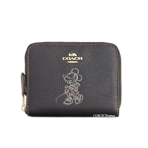 Coach b コーチ ディズニー ミニー マウス モチーフ スモール ジップ アラウンド ウォレット ブラック ミニーイラスト入りボックス付き 送料無料 セール bb コーチアベニュー 通販 Yahoo ショッピング