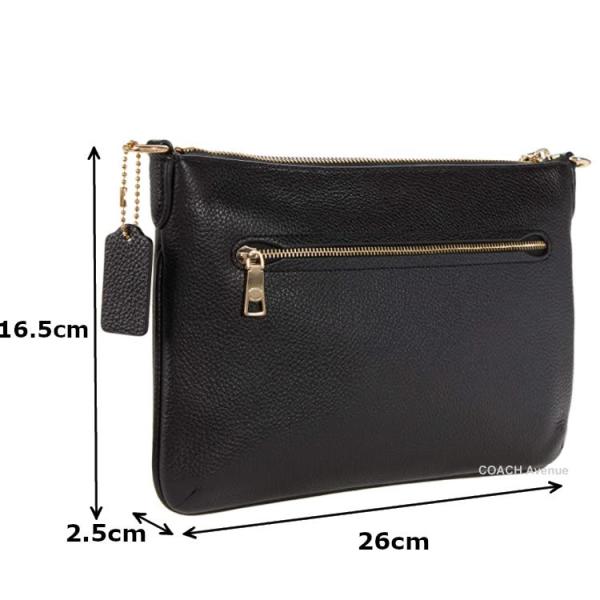 COACH レザー　ショルダーバッグ　黒 COACH（コーチ） なくなり次第終了セール COACH C3376 ポリー ペブル