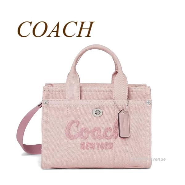 COACH デニムが可愛い コーチ CBF36 カーゴ トート バッグ 20