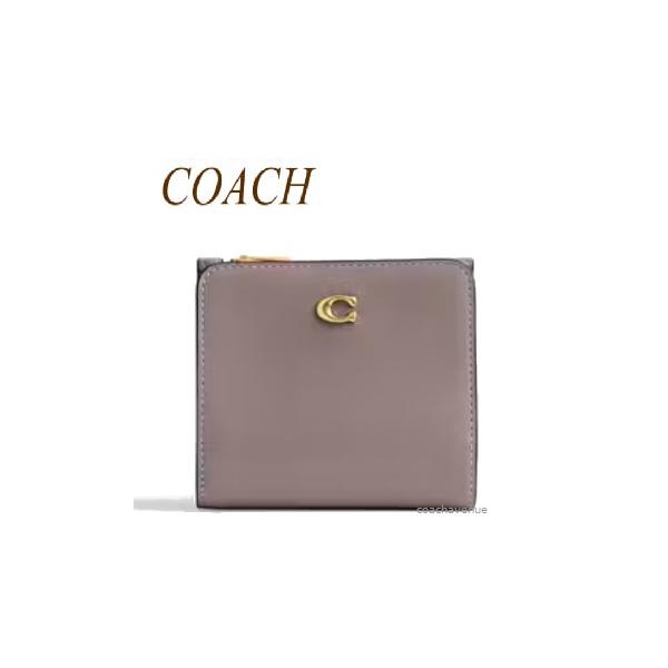 コーチ COACH CCZ09 エッセンシャル スリム ビルフォールド ウォレット カラーブロック アッシュマルチ グレー 二つ折り 折りたたみ財布 正規店商品 送料無料