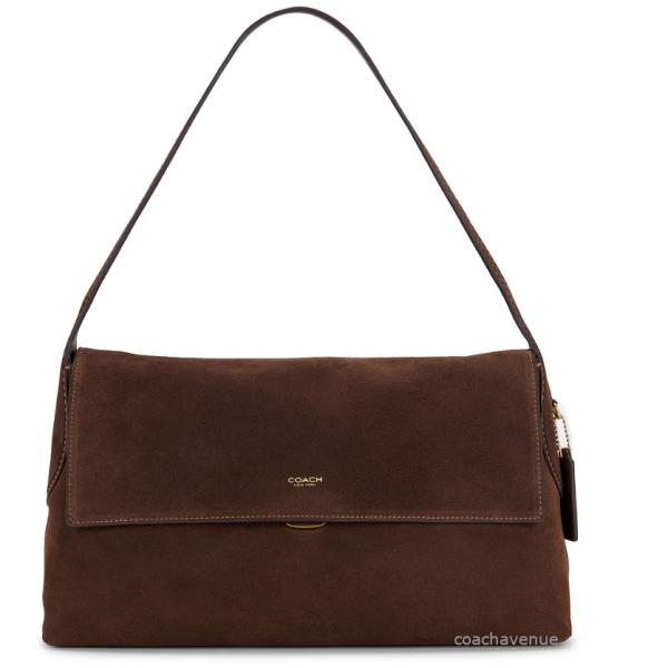 COACH（コーチ） COACH CDT20 チェルシー スエード ショルダー バッグ