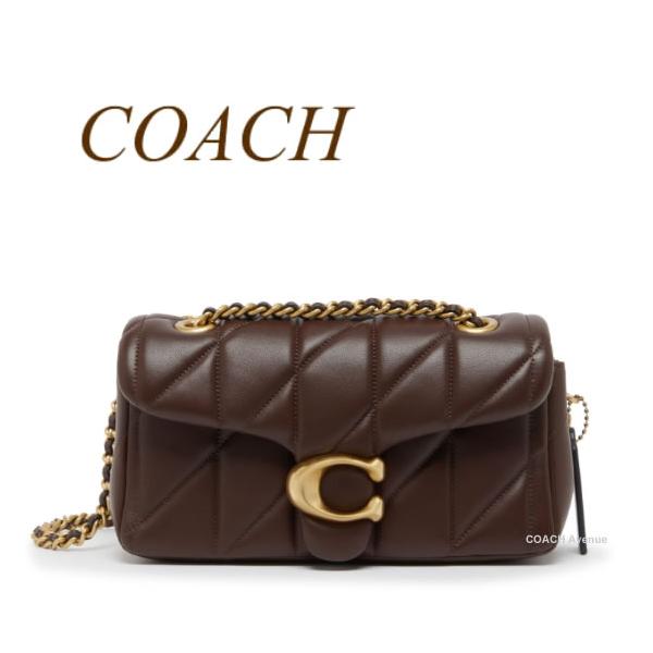 【極美品】COACH ボディバッグ ダークブラウン COACH（コーチ） COACH CP149 タビー ショルダー バッグ 20