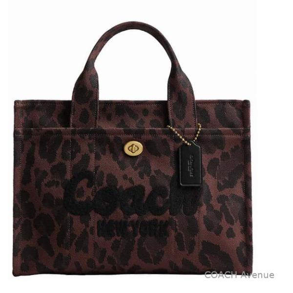COACH（コーチ） ヒョウ柄 COACH CP770 カーゴ トート レオパード