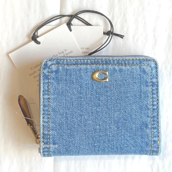 COACH 残り一点 人気のデニムが可愛い コーチ CS036 デニム ビル COACH 残り一点 人気のデニムが可愛い コーチ CS036 デニム ビル