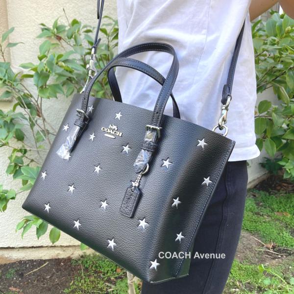 COACH コーチ CW022 モリー トート バッグ 25 スター プリント COACH コーチ CW022 モリー トート バッグ 25 スター プリント