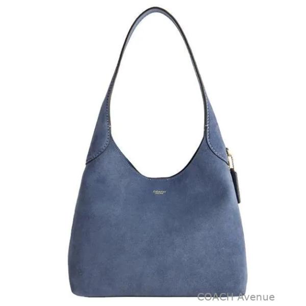 週末限定値下げ！　COACH　ビジネスバック　ブルー coachavenue_cw637d