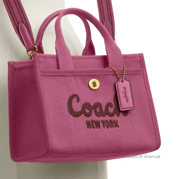 COACH（コーチ） COACH CZ098 カーゴ トート バッグ 20 ピンク