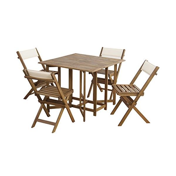 AZUMAYA ダイニング5点セット クリコテーブル、チェア4脚セット NX930