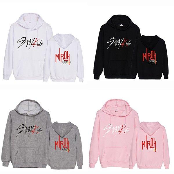 新品 Stray Kids MIROH スキズ パーカー スウェット 厚手と薄手 新品 Stray Kids MIROH スキズ パーカー スウェット 厚手と薄手