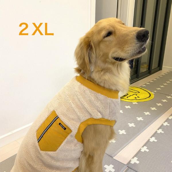 ⭐️もこもこ犬服 XLサイズ ブラウン 楽天市場】もこもこ（タンクトップ｜ドッグウェア）：犬用品