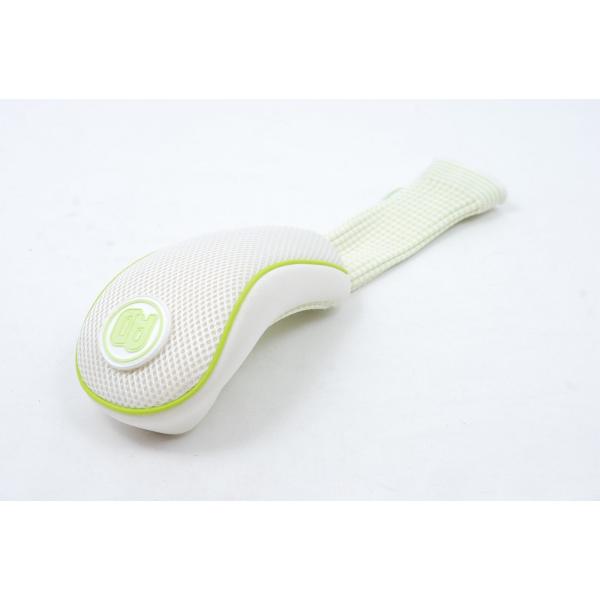 coco 中古【値下げ】 アダバット adabat ヘッドカバー ホワイト フェアウェイ用 FW レターパックプラス発送可 81671