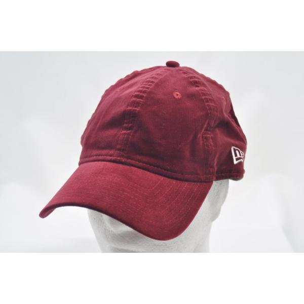 coco 中古【値下げ】 ニューエラゴルフ NEW ERA GOLF キャップ ボルドー 赤系 秋冬素材 レターパックプラス発送可 81908