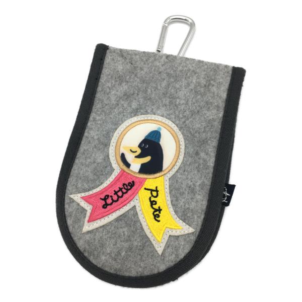 中古【値下げ】 マンシングウェア Munsing wear スコアカードカバー グレー スコアカードホルダー ポーチ ネコパケ発送可 89644