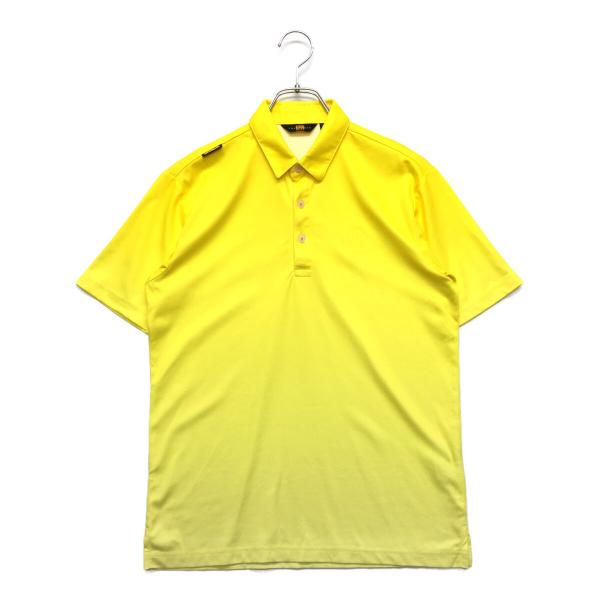 coco 中古【SALE】 ラウドマウス LOUDMOUTH メンズ 半袖ポロシャツ M 黄色 イエロー グラデーション レターパックプラス発送可 89851
