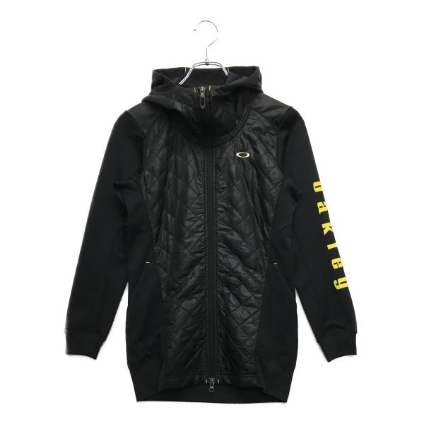coco 中古【SALE】 オークリー OAKLEY レディース フルジップアウター S 黒 ブラック 中綿 レターパックプラス発送可 97484