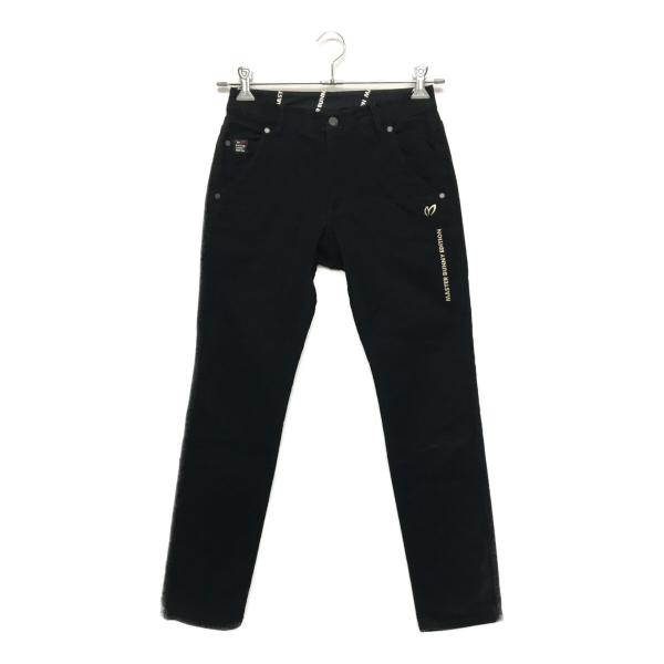 【美品】マスターバニーエディション フリースパンツ サイズ5 黒 フロッキーパンツ | MASTER BUNNY EDITION（マスターバニー