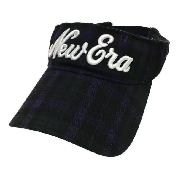coco 中古【SALE】 ニューエラゴルフ NEW ERA GOLF サンバイザー 緑 紫 ブラックウォッチ レターパックプラス発送可 10152