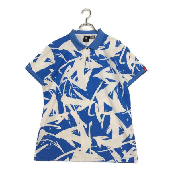 DESCENTE GOLF 中古【SALE】 デサントゴルフ メンズ 半袖ポロシャツ XO