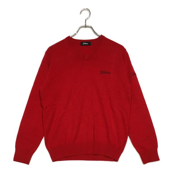 Titleist（タイトリスト） coco 中古 メンズ セーター M 赤 レッド V