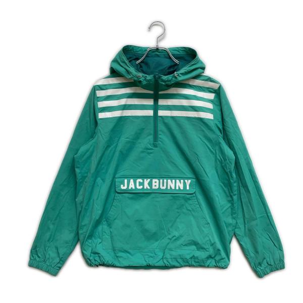 グリーン　L　サイズ　5 ジャックバニー　ハーフジップシャツ　ゴルフウェア Jack Bunny!!（ジャックバニー） 【超美品】ジャックバニー 長袖